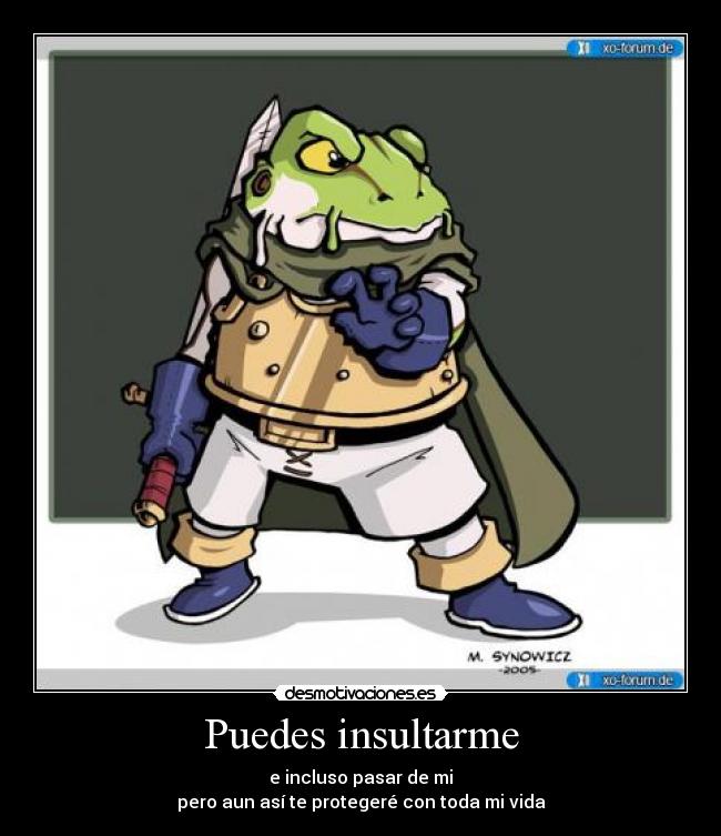 Puedes insultarme - 