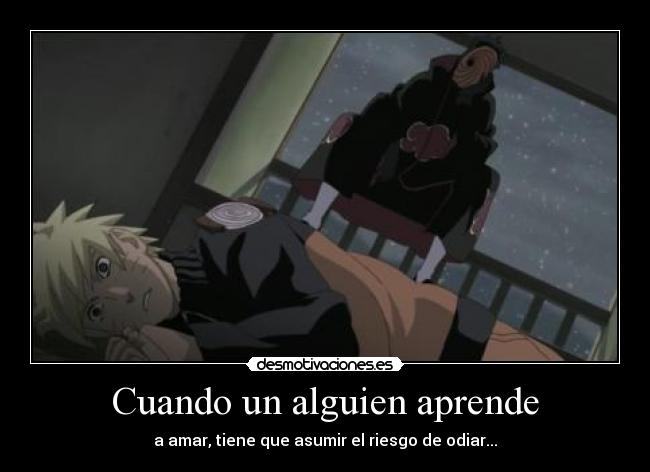 Cuando un alguien aprende -