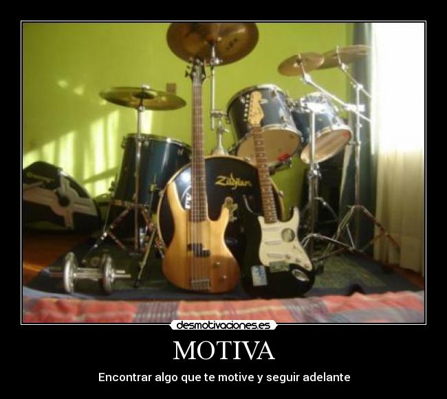 MOTIVA - Encontrar algo que te motive y seguir adelante