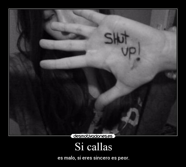 Si callas - 