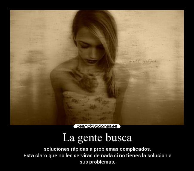 La gente busca - 
