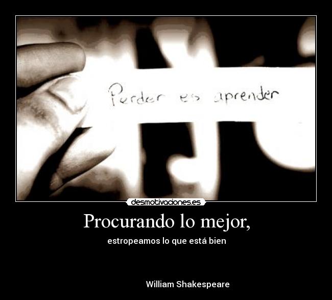 carteles william shakespeare desmotivaciones