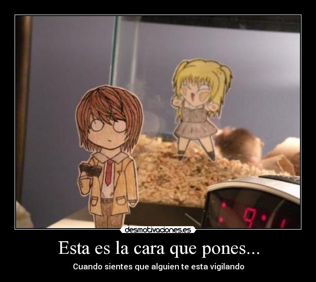 Esta es la cara que pones... -