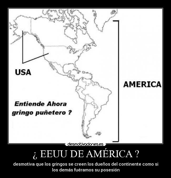¿ EEUU DE AMÉRICA ? - 