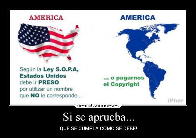 Si se aprueba... -