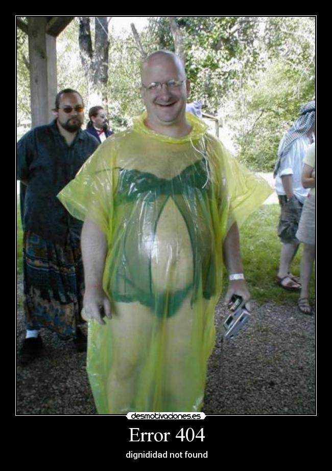 Error 404 - dignididad not found