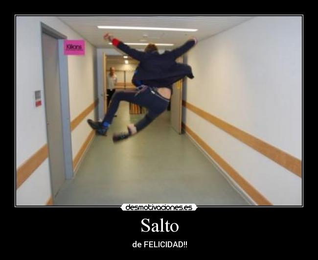 Salto - de FELICIDAD!!