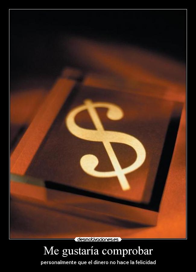 Me gustaría comprobar - 