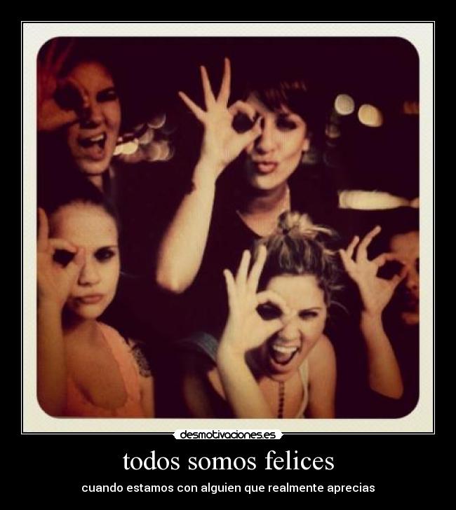 todos somos felices - 
