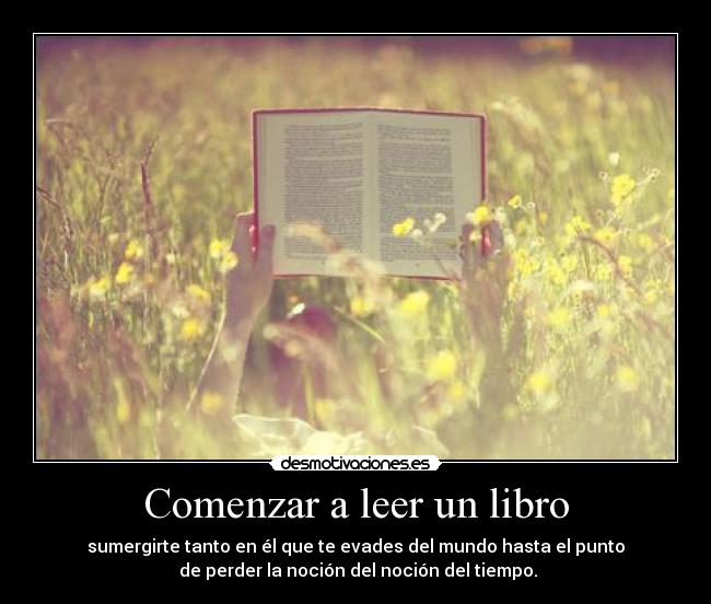 carteles leer desmotivaciones