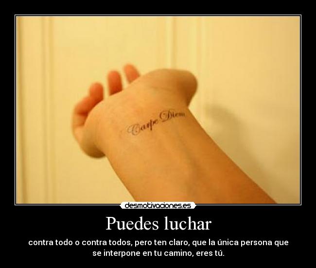 Puedes luchar - 