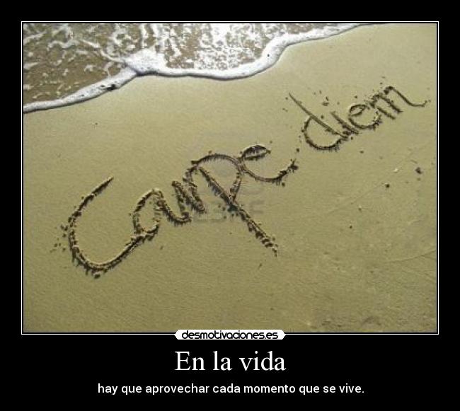 En la vida -