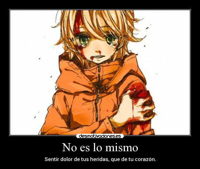 No es lo mismo - 