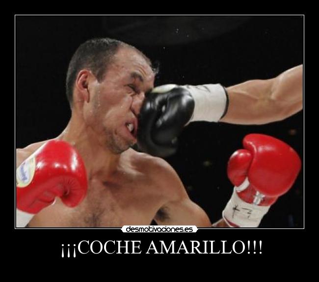 ¡¡¡COCHE AMARILLO!!! -