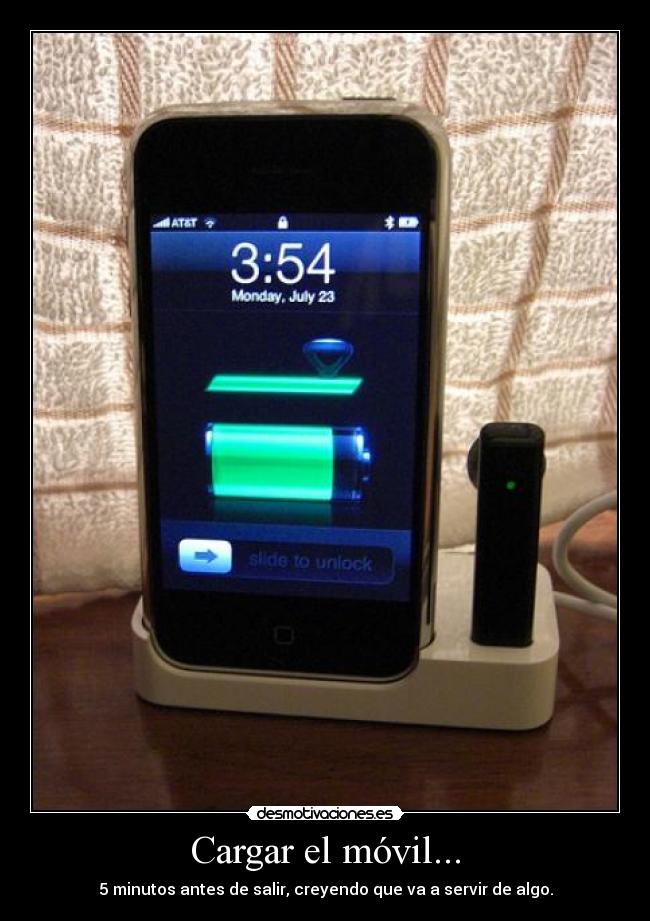 Cargar el móvil... - 
