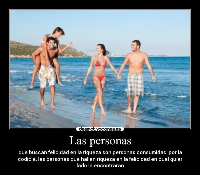 Las personas -