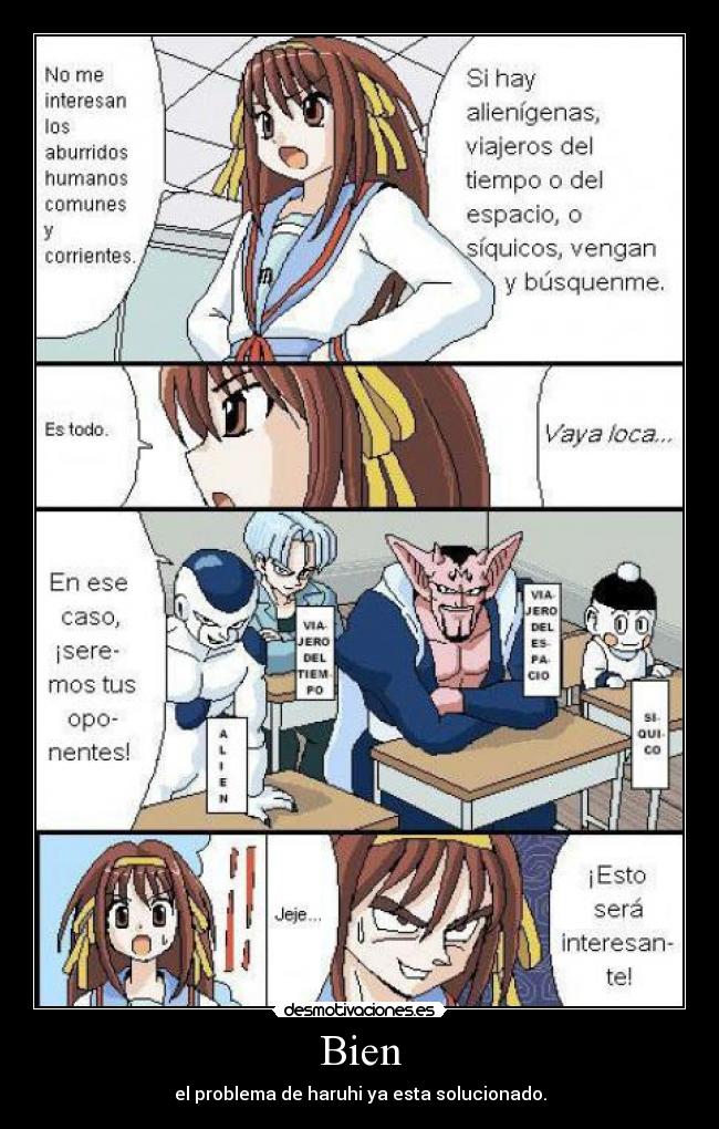 Bien - el problema de haruhi ya esta solucionado.
