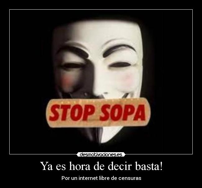 Ya es hora de decir basta! -