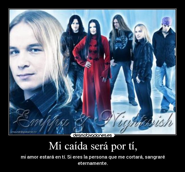 carteles nightwish ghost love score end era desmotivaciones