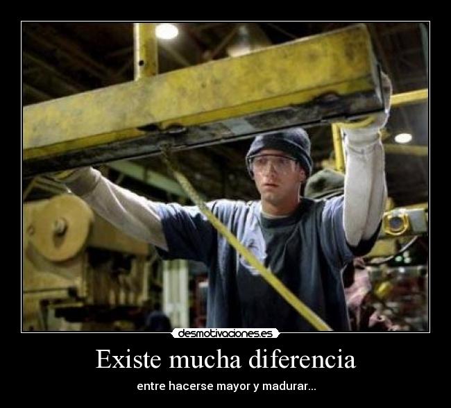 Existe mucha diferencia - 