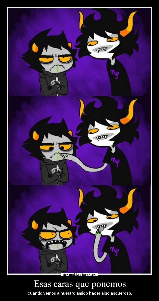 Esas caras que ponemos -