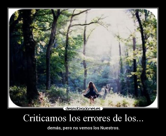 carteles errores desmotivaciones