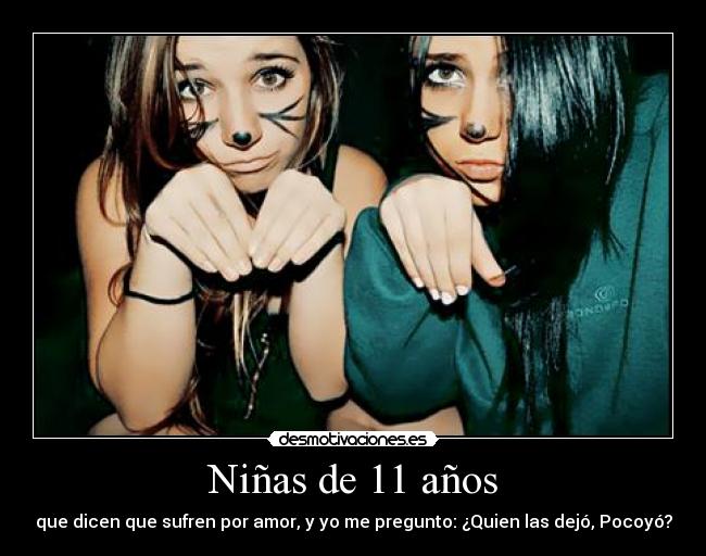 Niñas de 11 años -