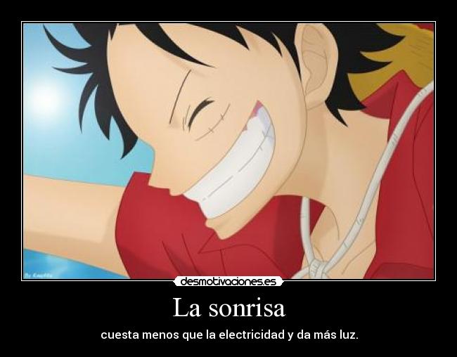 La sonrisa -