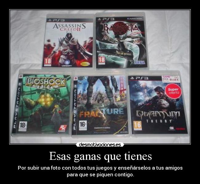 Esas ganas que tienes -