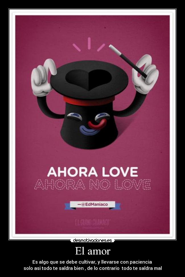 El amor -