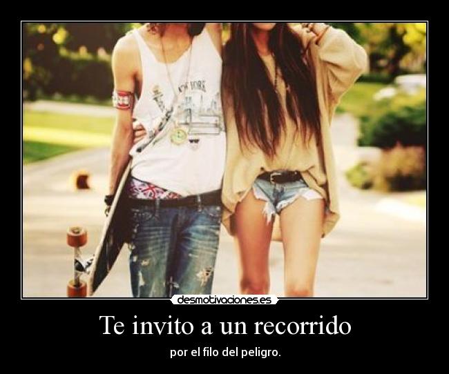 Te invito a un recorrido -