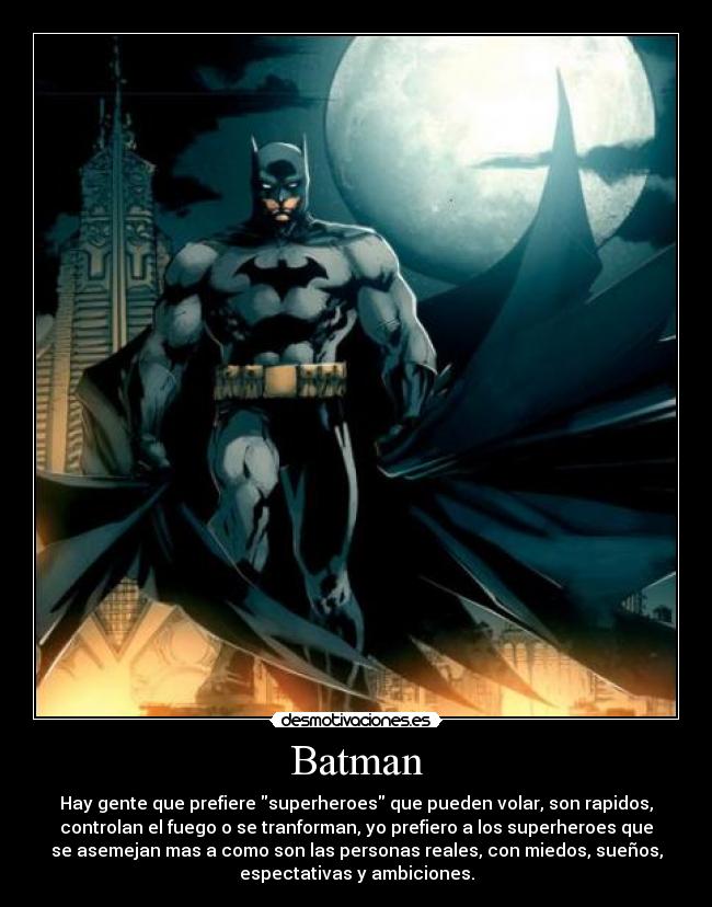 carteles batman preffer this type hero batman walt city desmotivaciones