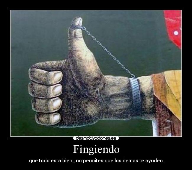 Fingiendo -