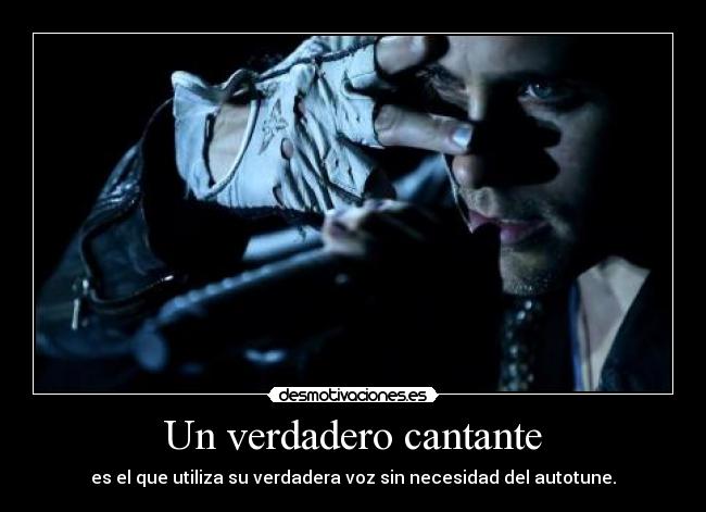 Un verdadero cantante - 