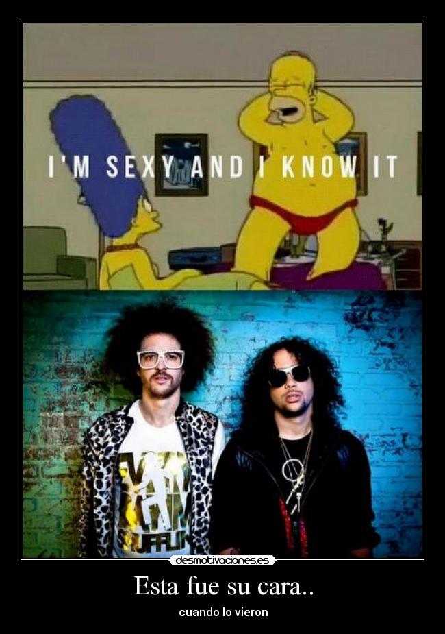 Esta fue su cara.. - cuando lo vieron