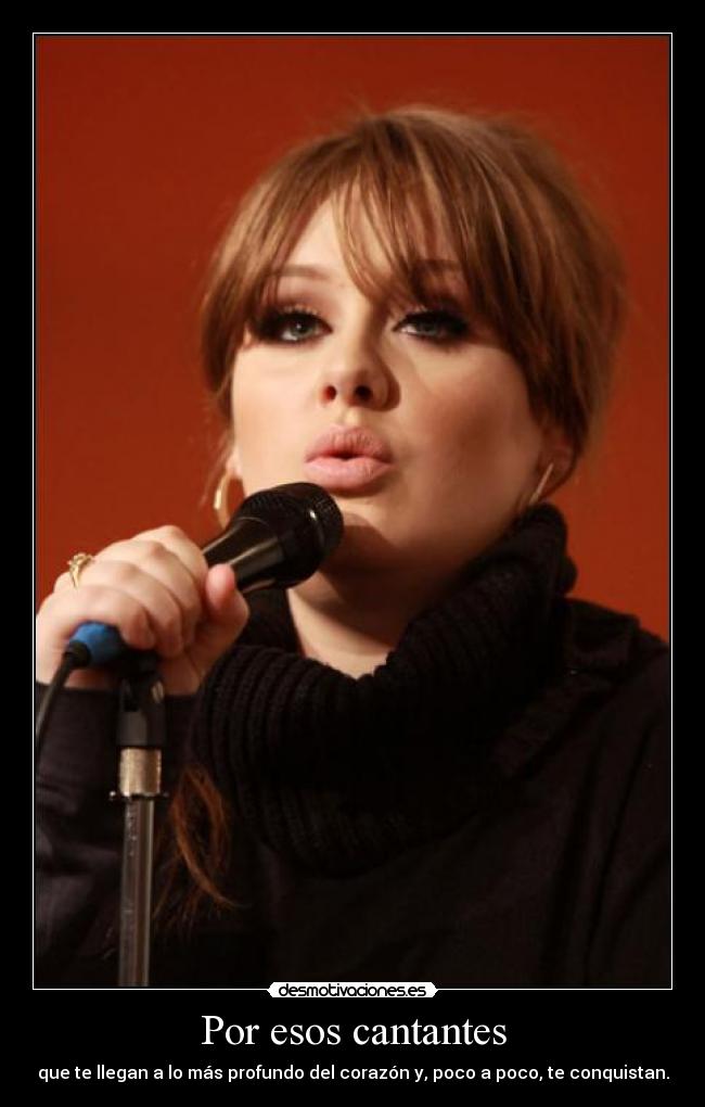 Por esos cantantes - 