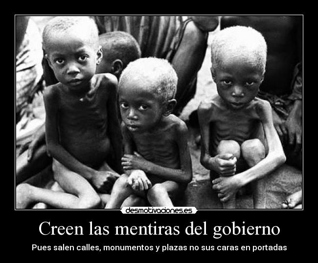 Creen las mentiras del gobierno - Pues salen calles, monumentos y plazas no sus caras en portadas