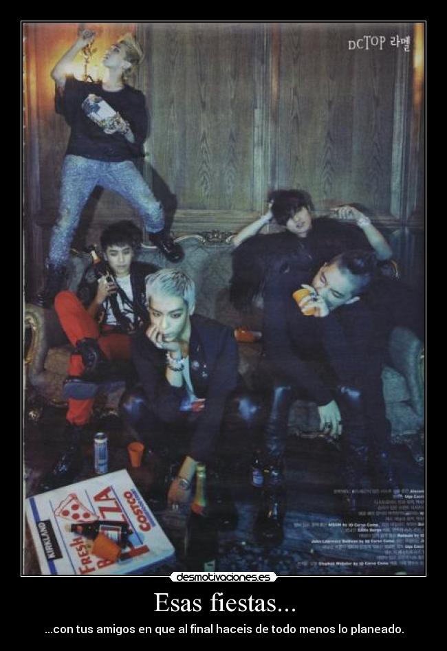 Esas fiestas... -
