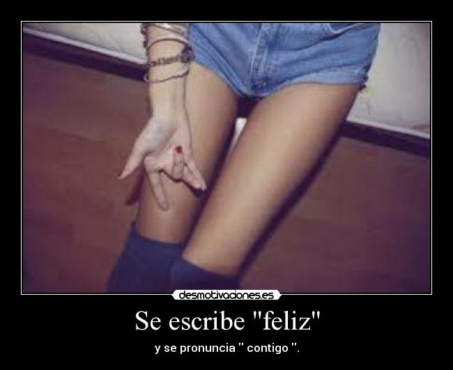 Se escribe feliz - 