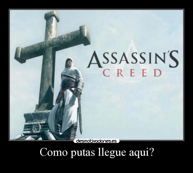 carteles assassins creed desmotivaciones