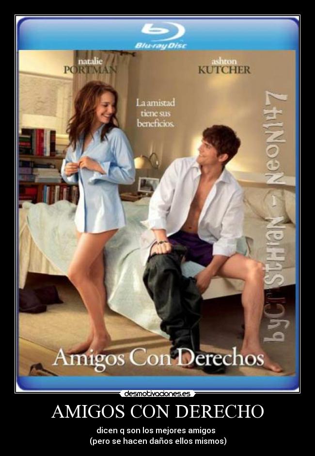 carteles amigos amiguitos con derecho desmotivaciones