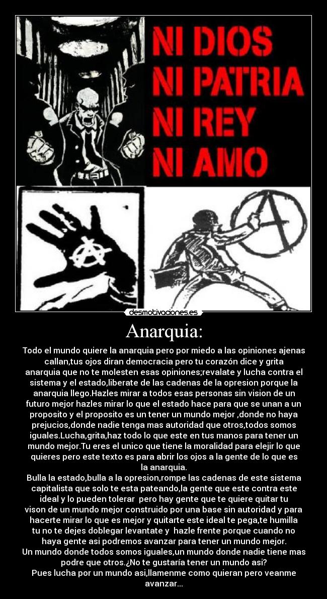 Anarquia: - 
