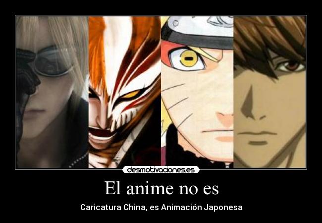 El anime no es -