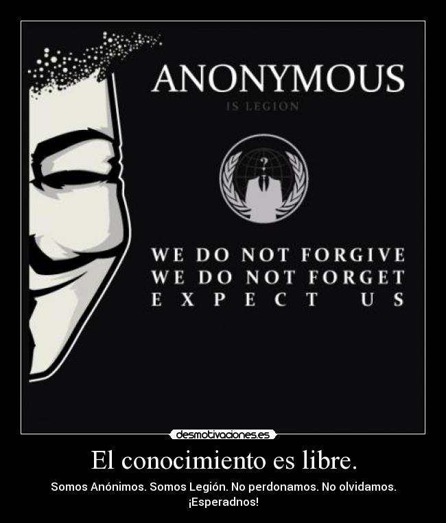 El conocimiento es libre. - 