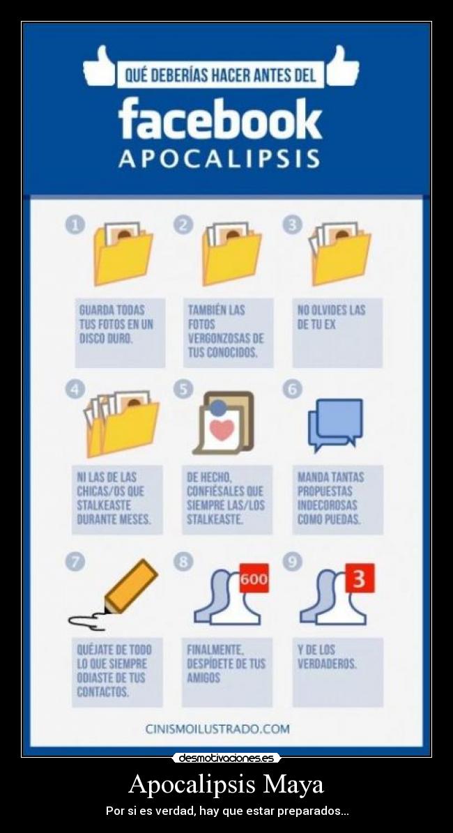 carteles facebook apocalipsis cinismoilustrado desmotivaciones