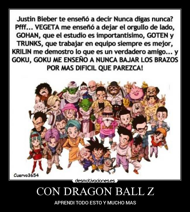 CON DRAGON BALL Z -