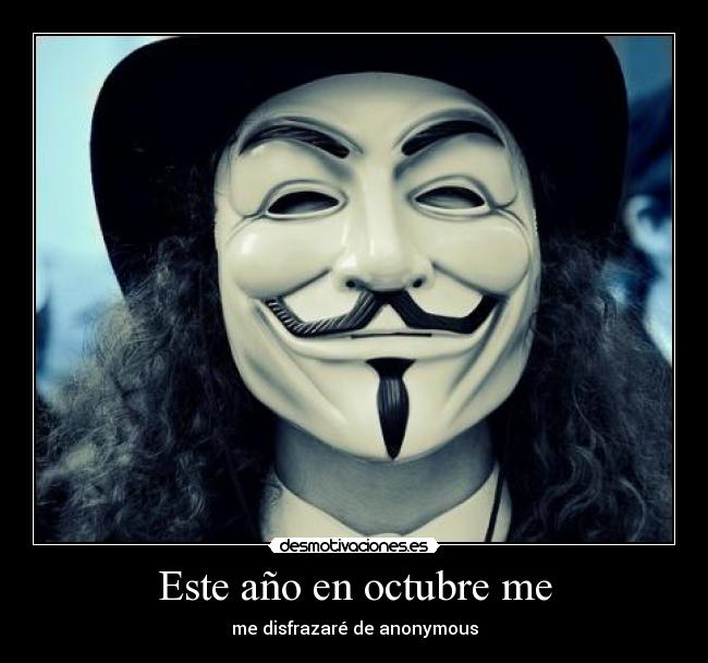 Este año en octubre me - 