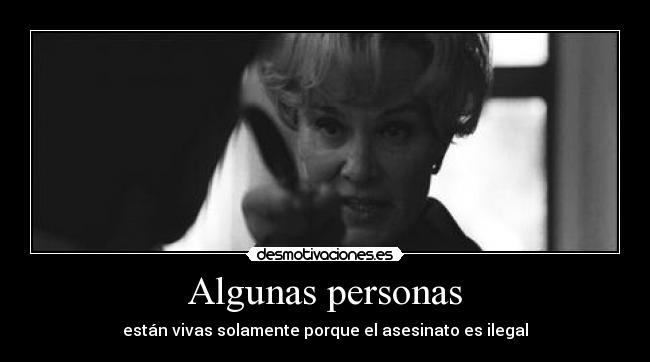 Algunas personas -
