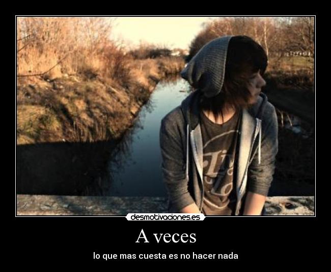 A veces -