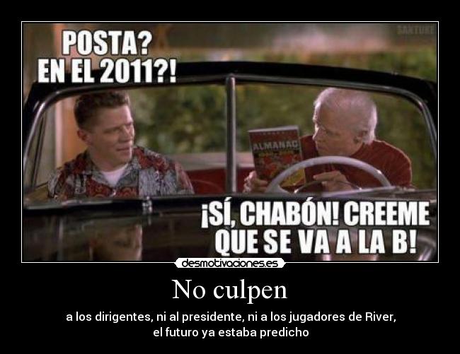 No culpen -